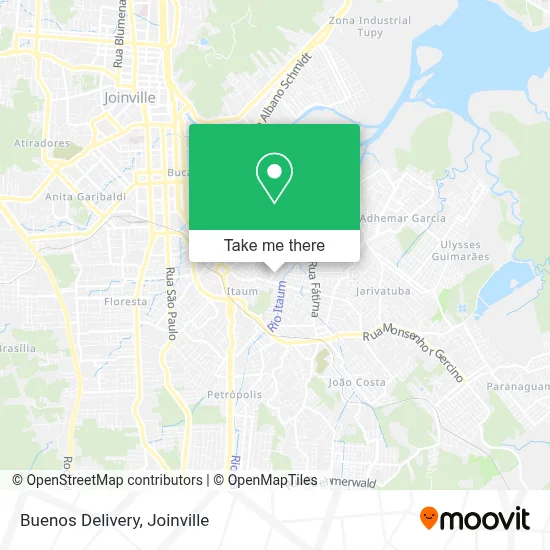 Buenos Delivery map