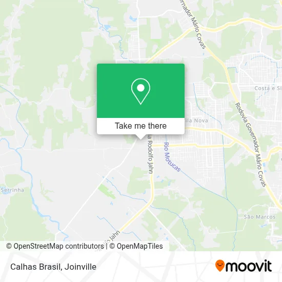Calhas Brasil map
