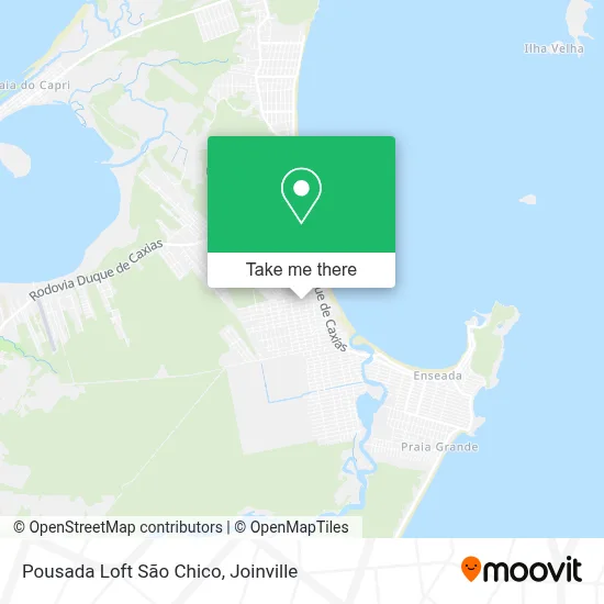 Pousada Loft São Chico map