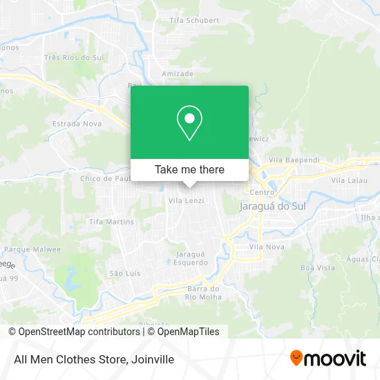 All Men Clothes Store map