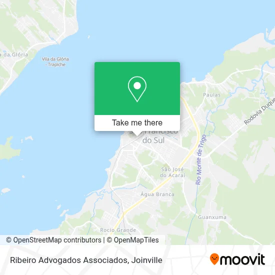 Ribeiro Advogados Associados map