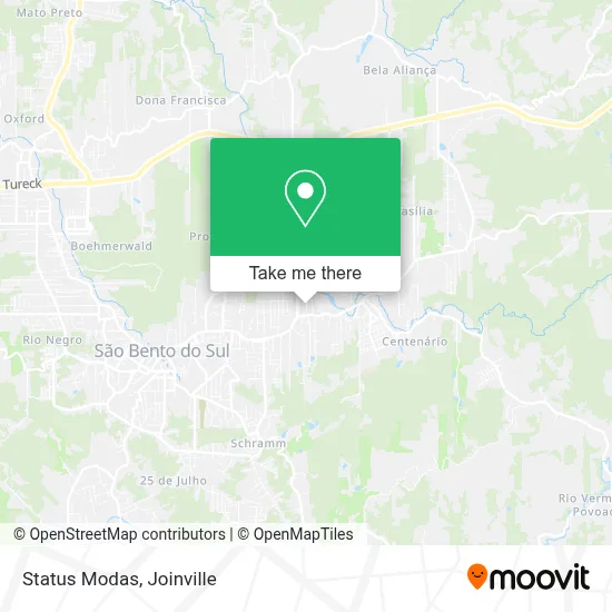 Status Modas map