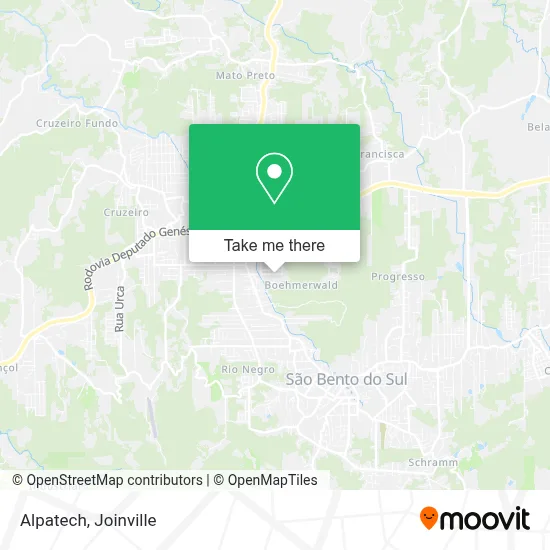 Alpatech map