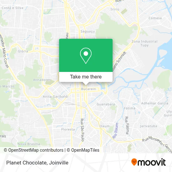 Planet Chocolate map