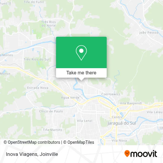 Inova Viagens map