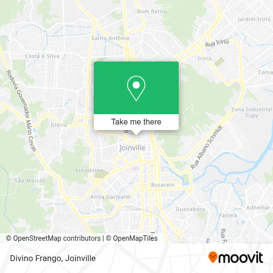 Divino Frango map