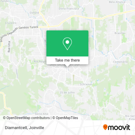 Diamantcell map