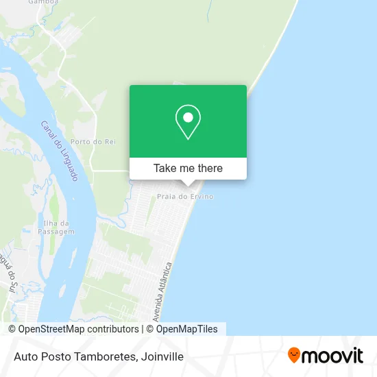 Auto Posto Tamboretes map