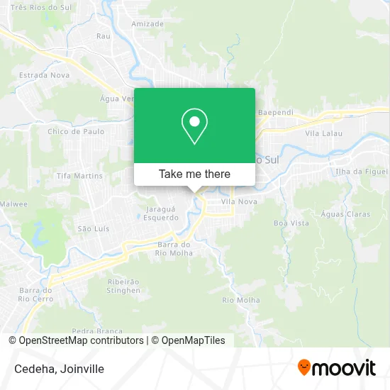 Cedeha map