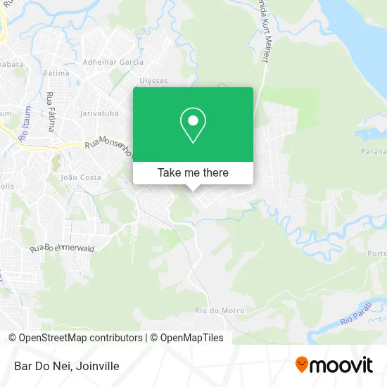 Bar Do Nei map