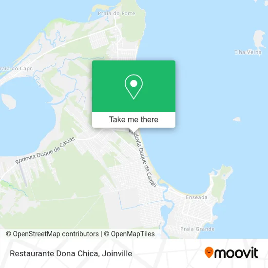 Restaurante Dona Chica map