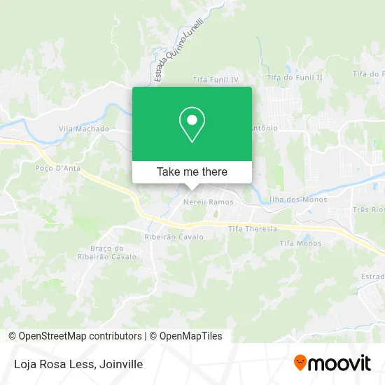 Loja Rosa Less map