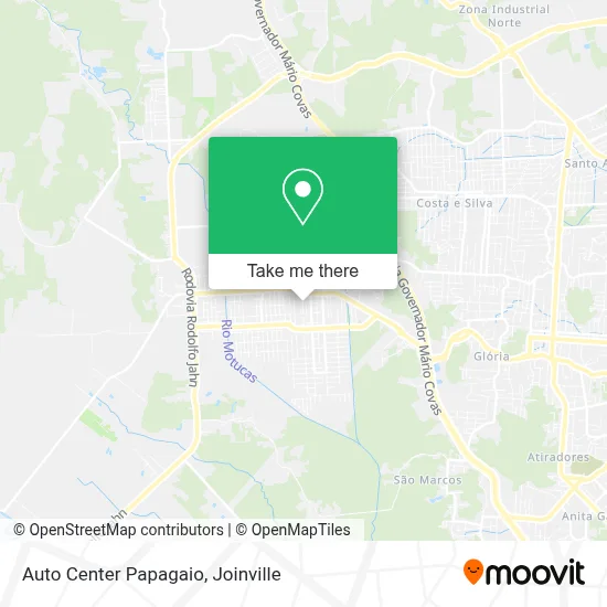 Auto Center Papagaio map