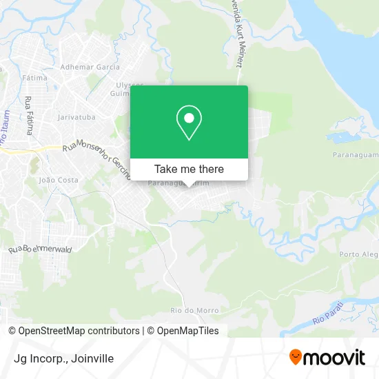 Jg Incorp. map