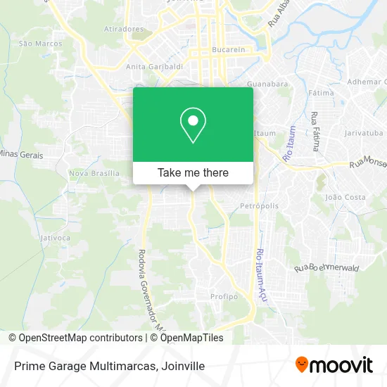 Prime Garage Multimarcas map