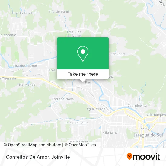 Confeitos De Amor map