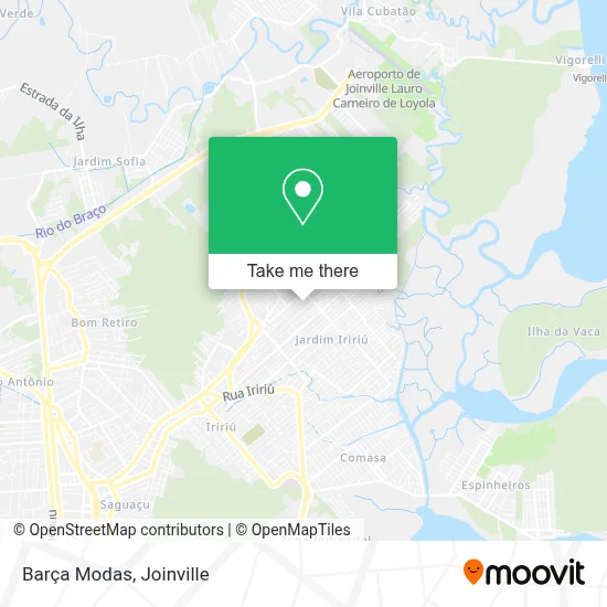 Barça Modas map
