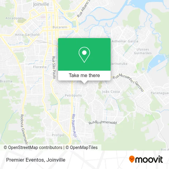 Premier Eventos map