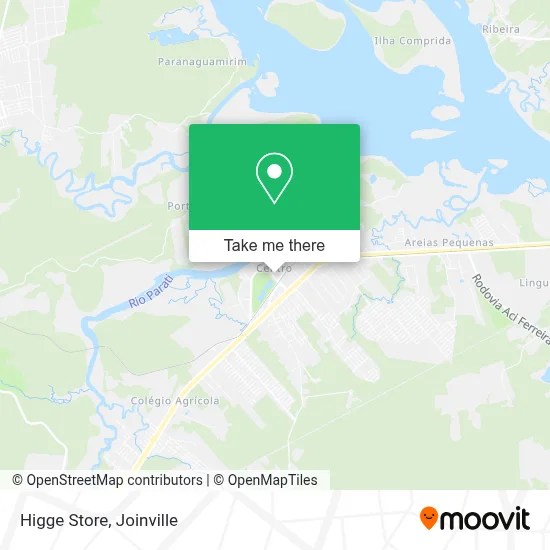 Higge Store map
