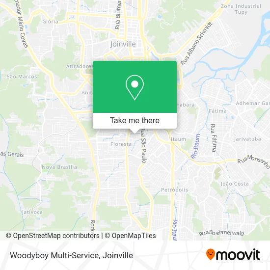 Woodyboy Multi-Service map