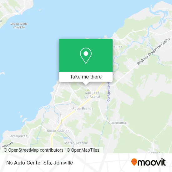 Ns Auto Center Sfs map