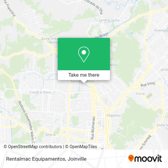 Rentalmac Equipamentos map