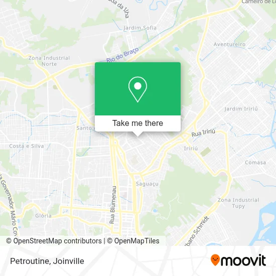 Petroutine map