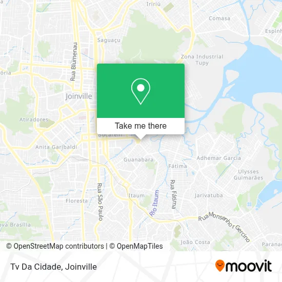 Tv Da Cidade map