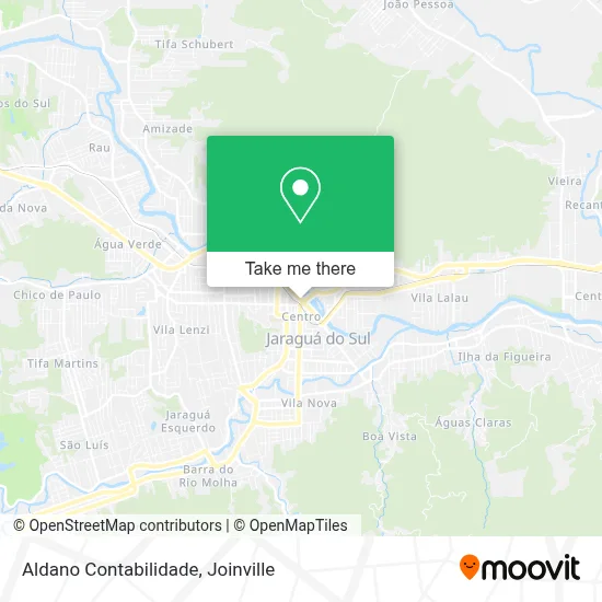 Aldano Contabilidade map