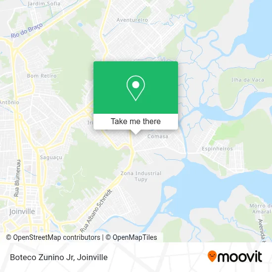 Boteco Zunino Jr map