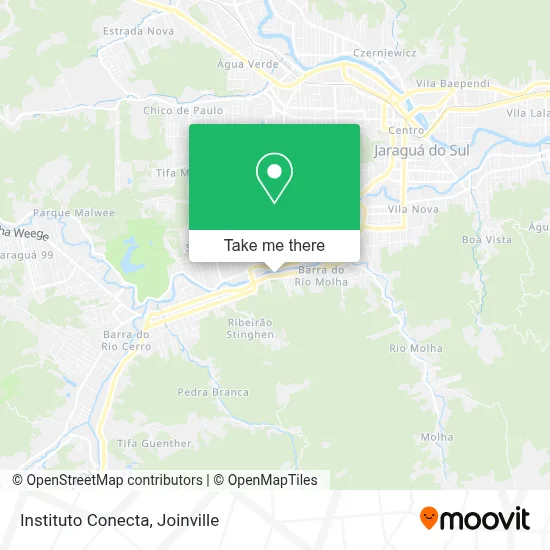 Instituto Conecta map