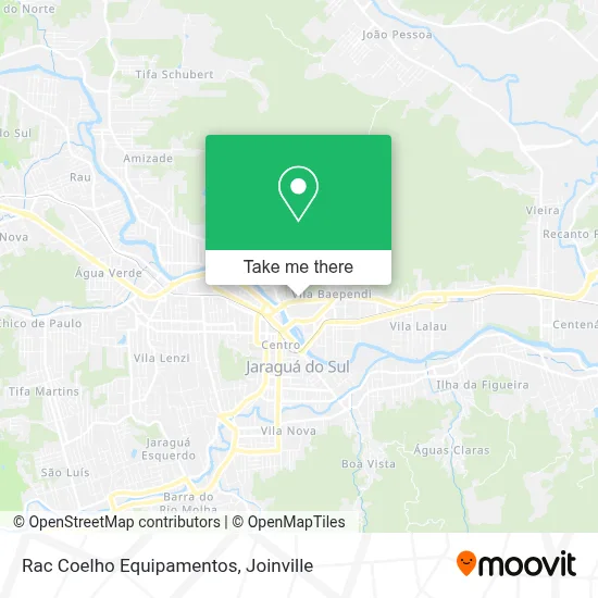 Rac Coelho Equipamentos map