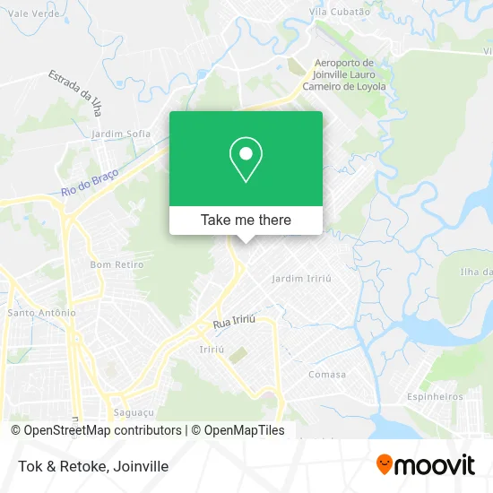 Tok & Retoke map