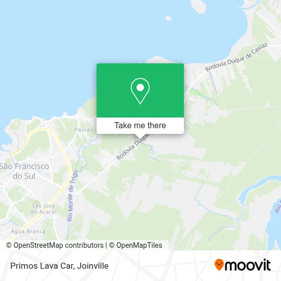 Primos  Lava Car map