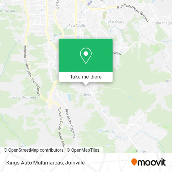 Kings Auto Multimarcas map
