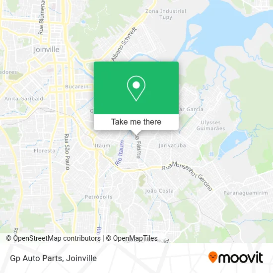 Gp Auto Parts map