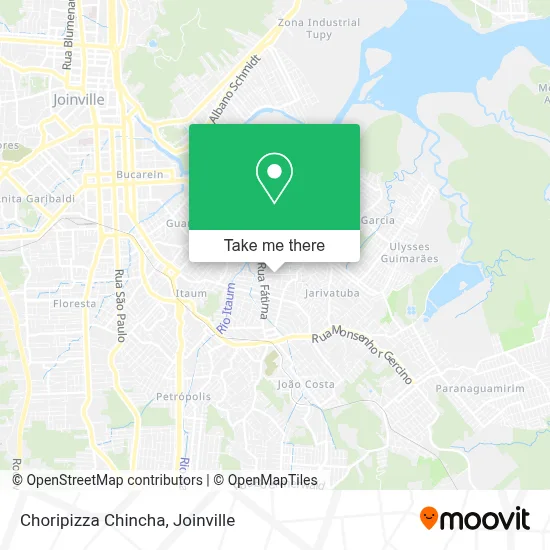Choripizza Chincha map