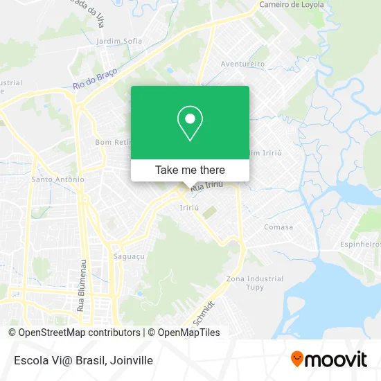Escola Vi@ Brasil map