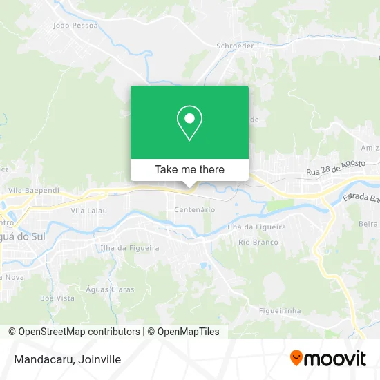 Mandacaru map