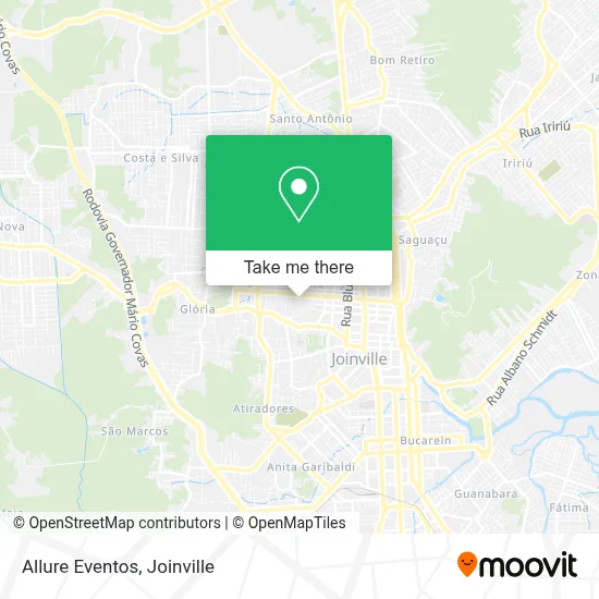 Allure Eventos map