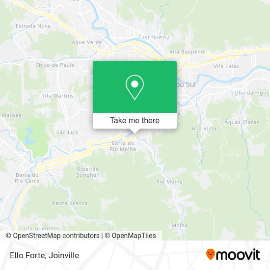 Ello Forte map