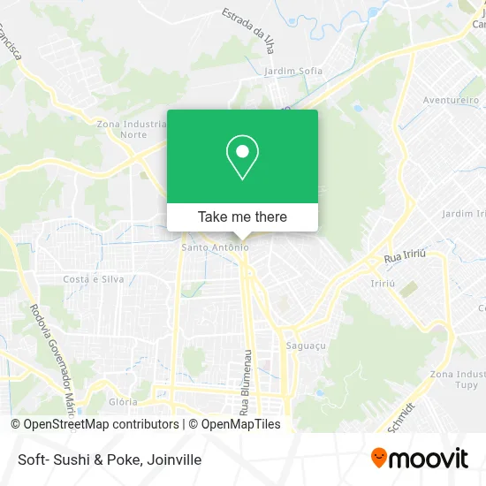 Soft- Sushi & Poke map