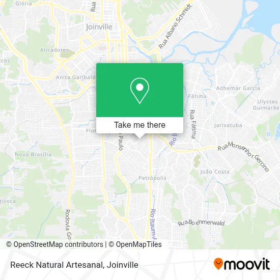 Reeck Natural Artesanal map