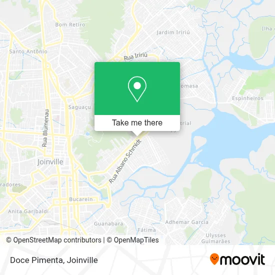 Doce Pimenta map