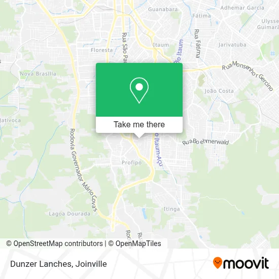 Dunzer Lanches map