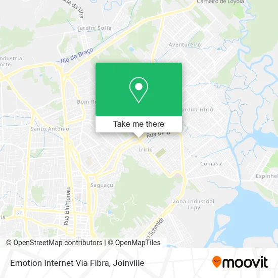 Emotion Internet Via Fibra map