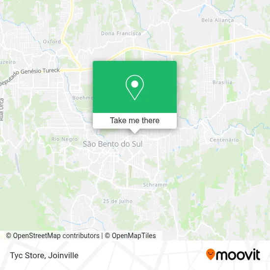Tyc Store map