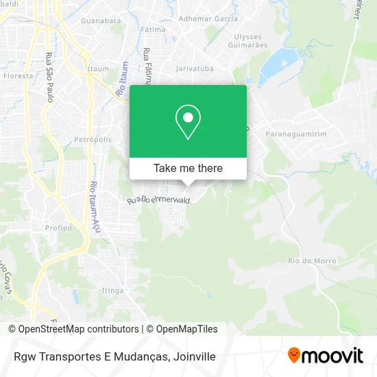 Rgw Transportes E Mudanças map