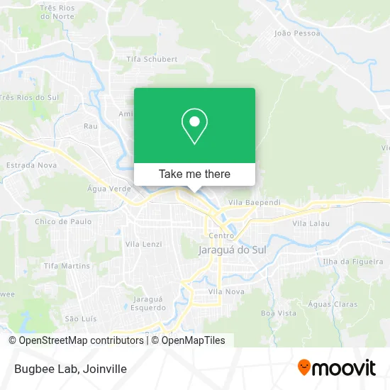Bugbee Lab map