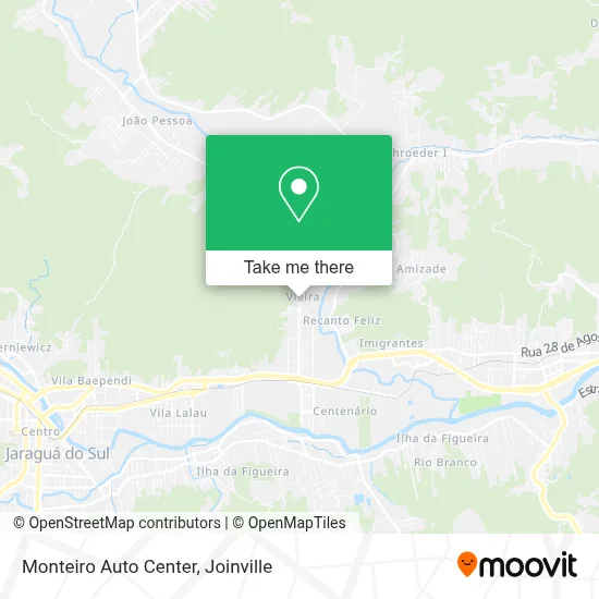 Monteiro Auto Center map